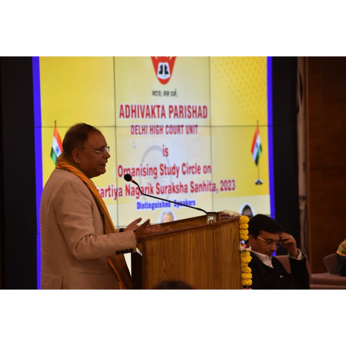 Glimpses of Study Circle held on 23.08.2024 on 'Bhartiya Nagarik Suraksha Sanhita, 2023' at Judges Lounge, S block , Delhi High Court 
Organized by Delhi High Court Unit.