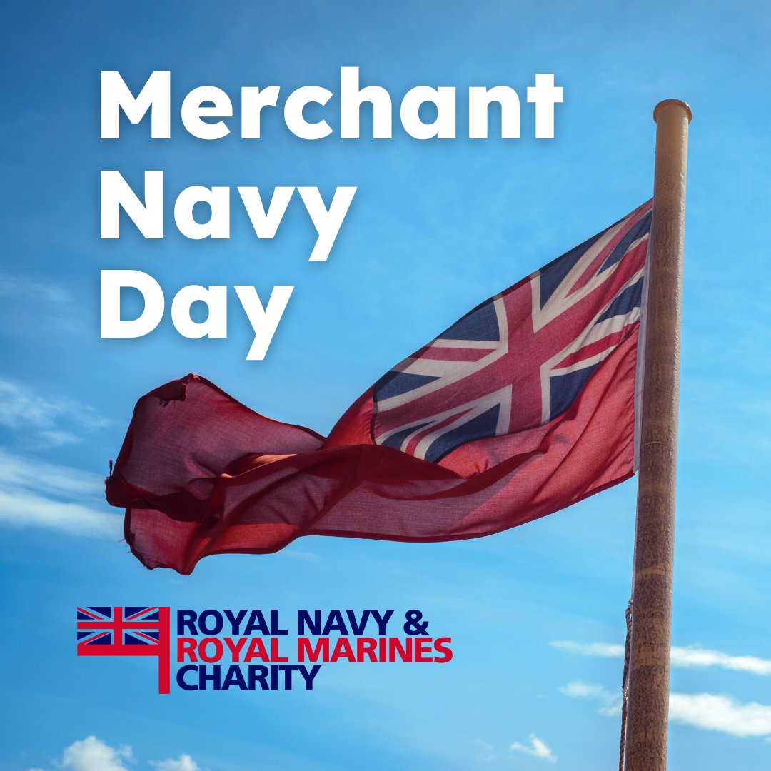 RNRMC's tweet photo. Today is Merchant Navy Day ⚓ 

We take the time today to honour and remember all of the men and women who have made sacrifices as part of the UK Merchant Navy. We also would like to thank them for their continued dedication to their vital work. https://t.co/raOwVD5SNd