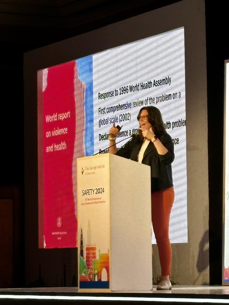 Etienne Krug (@etiennekrug) on Twitter photo Greta Masetti from <a href="/CDCInjury/">CDC Injury Center</a> reminds audience <a href="/Conf_Safety/">World Conf. Injury Prevention & Safety Promotion</a> how instrumental the <a href="/WHO/">World Health Organization (WHO)</a> World report on violence and health has been for the #violenceprevention field and continues providing a comprehensive overview of the history and available tools for experts around the 🌎 Greta Masetti from <a href="/CDCInjury/">CDC Injury Center</a> reminds audience <a href="/Conf_Safety/">World Conf. Injury Prevention & Safety Promotion</a> how instrumental the <a href="/WHO/">World Health Organization (WHO)</a> World report on violence and health has been for the #violenceprevention field and continues providing a comprehensive overview of the history and available tools for experts around the 🌎