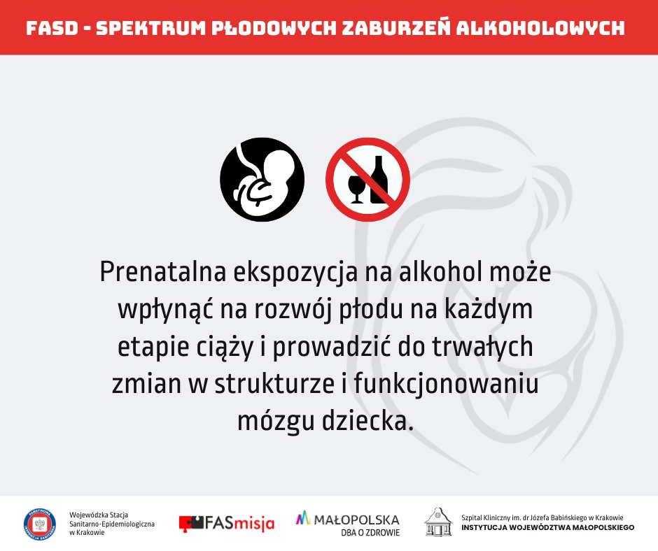 KrakowWSSE's tweet photo. #DzieciNieChcąFAS #stopfas #ciążabezalkoholu #FASmisja
Wrzesień jest miesiącem świadomości na temat Alkoholowego Zespołu Płodowego.
❗Nie ma bezpiecznej dawki alkoholu, którą może przyjmować kobieta w ciąży. https://t.co/xXAxfZnfNN