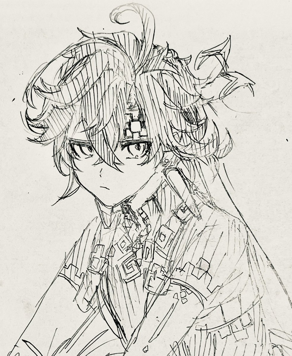 finel_416's tweet photo. #原神
 #原神イラスト
 #キィニチ

顔タイプすぎて顔だけ真面目に描きました https://t.co/7bhyASY9hN