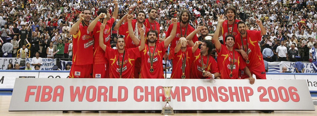 ganchetto's tweet photo. Tres de Septiembre.

Hace 18 años fuimos Campeones del Mundo de baloncesto por primera vez. 

La edad de oro del baloncesto español había comenzado. Qué bien nos lo hemos pasado, joder. https://t.co/DRPrAya4aa