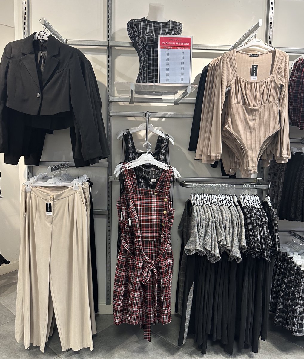 New arrivals have dropped at @selectfashion! 🤩

Think leopard print and tartan patterns with pops of red, made tough with leather or delicate with lace. What's going to be in your wardrobe this coming season? 🤔

#SlayInSelect #SelectStyle #MustHaveStyle