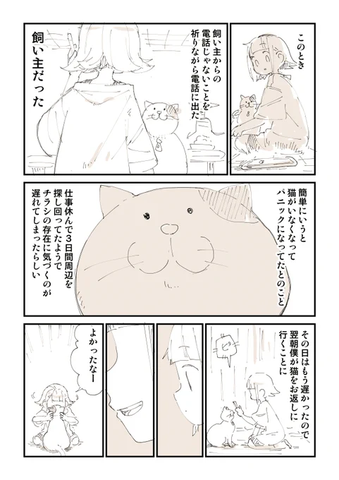 【閲覧注意】猫を拾うたびに泣いてしまう話 第3話 2/2 