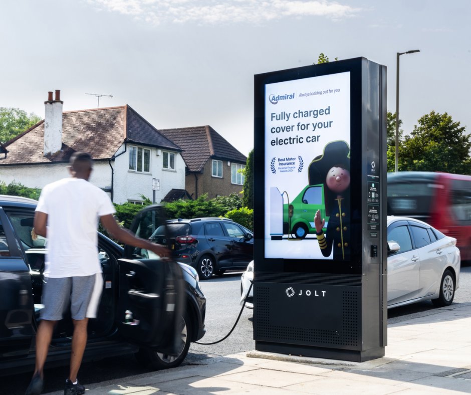 AdmiralLife's tweet photo. Have you seen our new ad as you charge your electric car? As one of the UK’s largest EV insurers, we’re committed to making it inclusive and accessible for those wanting to make more sustainable choices by using an EV. Learn more about our #EVproducts https://t.co/3twJhdmLti. https://t.co/dzc4GgNQvv