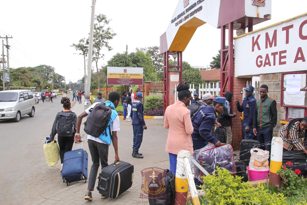 Kmtc_official's tweet photo. We're so happy to have you back on Campus! 

We really missed you.

Welcome home!

#GoingtoKMTC #WeAreKMTC #ForeverKMTC https://t.co/DzJ8wF5QKr