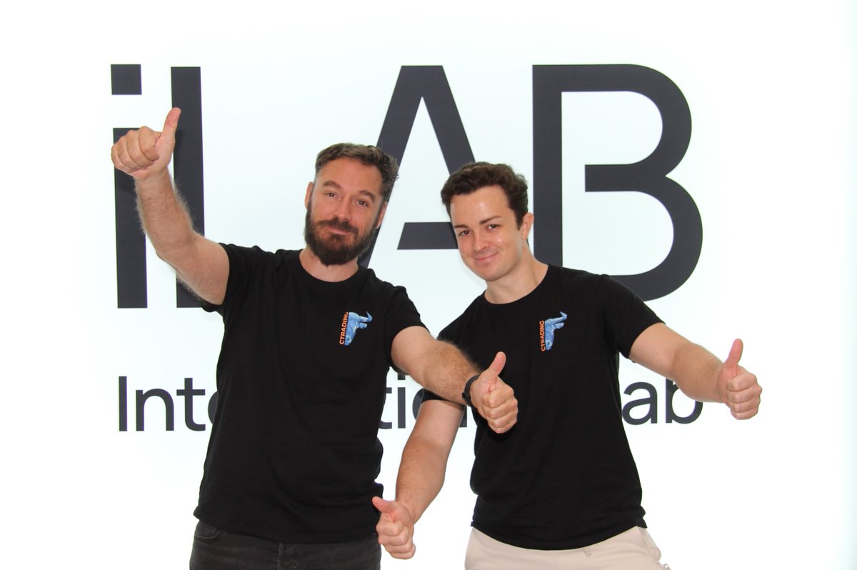 iLABMadrid's tweet image. 🥳 ¡Os presentamos a @ctradingio, startup de la #ComunidadiLAB e integrada en el ecosistema de @madridinnova!

🪙 Esta startup proporciona seguridad y transparencia para facilitar el trading en el mercado de criptoactivos. Lee esta entrevista y conócelos: madridinnova.es/noticias/ctrad…