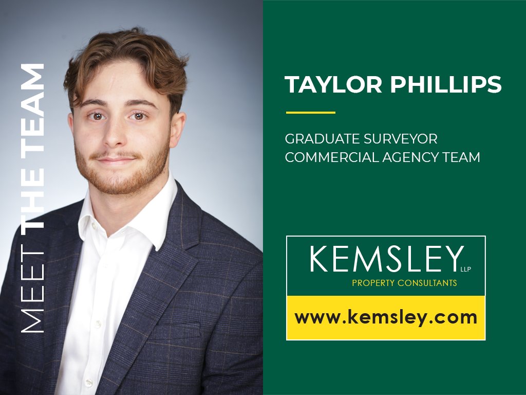 KemsleyLLP's tweet photo. MEET THE TEAM – TAYLOR PHILLIPS https://t.co/88EdSQqRd2 #teamkemsley #meettheteam #commercialagency #surveyor #rainham #essex https://t.co/IuOn4BeUq5