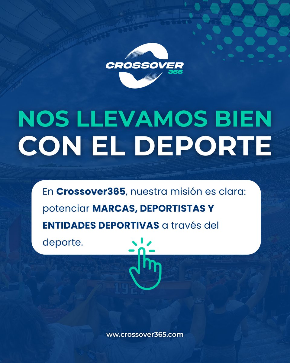 365Crossover's tweet photo. En 𝗖𝗿𝗼𝘀𝘀𝗼𝘃𝗲𝗿𝟯𝟲𝟱, nuestra misión es clara 👉 potenciar 𝗠𝗔𝗥𝗖𝗔𝗦, 𝗗𝗘𝗣𝗢𝗥𝗧𝗜𝗦𝗧𝗔𝗦 𝗬 𝗘𝗡𝗧𝗜𝗗𝗔𝗗𝗘𝗦 𝗗𝗘𝗣𝗢𝗥𝗧𝗜𝗩𝗔𝗦 a través del deporte. https://t.co/zikHGu3ts1