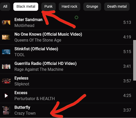 Fucking nailed it Youtube. Good job!