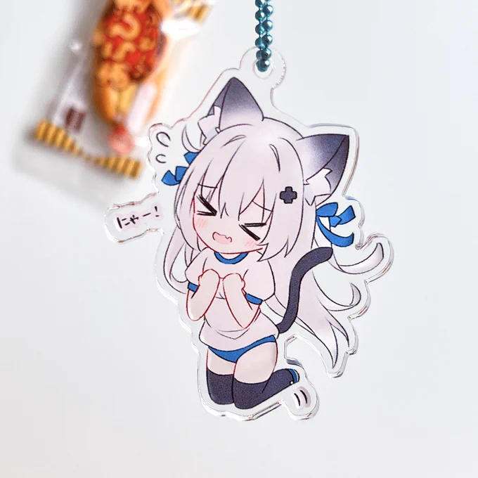 ぴょんぴょんアクキー届きました!可愛すぎてこのために生まれてきたかもしれない…! 