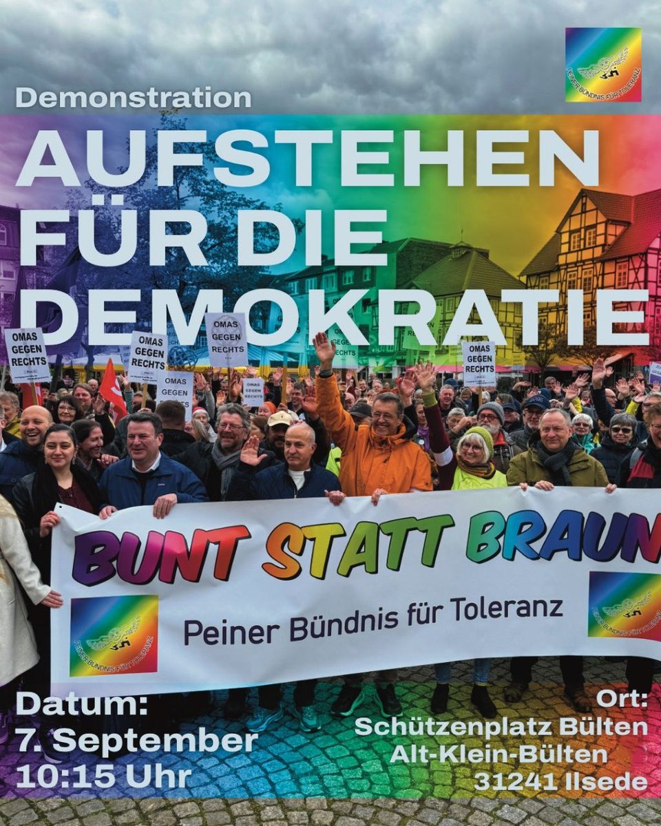 Kampf dem Faschismus egal wo und wann! 
 
#noafd #nonazis  
#Bülten #Niedersachsen