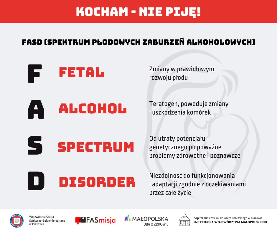 KrakowWSSE's tweet photo. #DzieciNieChcąFAS #stopfas #ciążabezalkoholu #FASmisja
Wrzesień jest miesiącem świadomości na temat Alkoholowego Zespołu Płodowego.
❗Nie ma bezpiecznej dawki alkoholu, którą może przyjmować kobieta w ciąży. https://t.co/xXAxfZnfNN