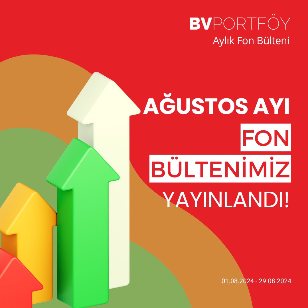 🌟 Ağustos Ayının Finansal Panoraması! 📈 Aylık Fon Bültenimiz Yayında! 💼

🔗 bvportfoy.com/doc/2137 

#BVPortföy #AylıkFonBülteni #YatırımFırsatları #PiyasaAnalizi