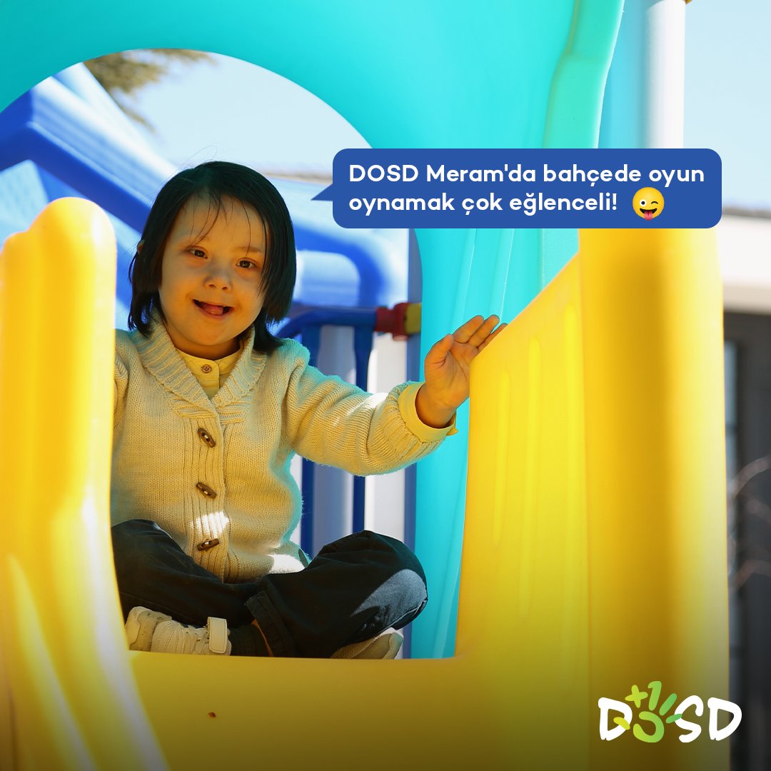 dosdmeram's tweet photo. DOSD Meram’da Bahçe Keyfi! 🌟
Bahçemizde doğayla iç içe vakit geçirmenin tadını çıkarıyoruz. Oyun alanlarımız, çocuklarımızın hem eğlenip hem de sosyalleşebileceği özel alanlar sunuyor. 🌻🏃♂️
#DOSDMeram #özeleğitim #DownSendromu https://t.co/mC6PFxfynu