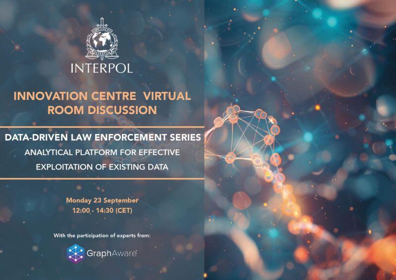 Proud to tackle disconnected data in modern policing on 23 September at the INTERPOL's webinar! 

Iulian Timischi will present “Fusion Analysis: Analysing Loads of Different Data Sources Within One Canvas.” 

👇Contact your INTERPOL National Central Bureau to register.