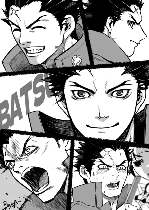 顔だけ描いたバツ✒️
#ジャスティス学園3制作希望 