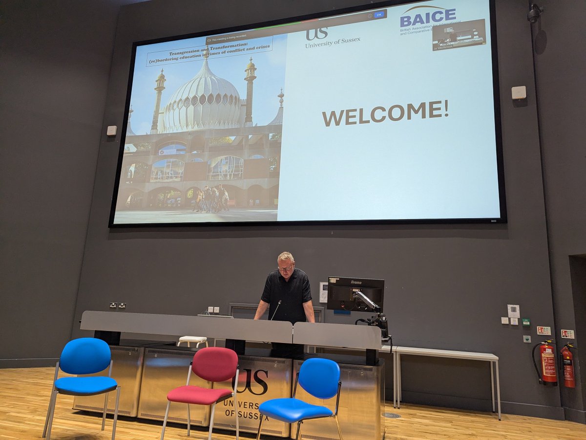 Opening plenary at #BAICE2024 starts now. Introductory remarks by the session chair Prof <a href="/novelli_mario/">Mario Novelli</a>