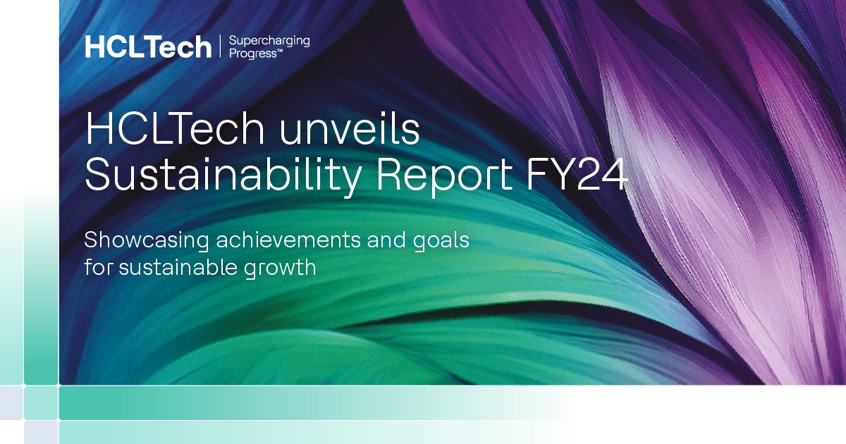 HCLTech has reduced its energy consumption by 26% since FY20 and recharged significantly more water than we consumed last year. Curious to know more? Check out: okt.to/2GKcmB 
 
#SustainabilityatHCLTech #SuperchargingProgress