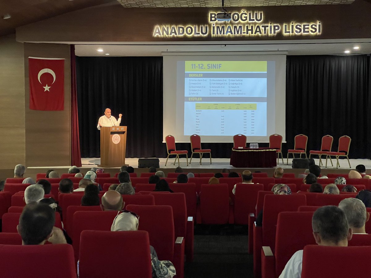 beyogluaihl's tweet photo. Okulumuzda yeni eğitim öğretim yılına başlayan hazırlık sınıfı öğrencilerinin velileri için 1 Eylül 2024 Pazar günü oryantasyon toplantısı düzenlendi. 
@meb_dinogretimi @istanbulmem @beyimmder @ogretmenimist https://t.co/eCsRKJWUNt