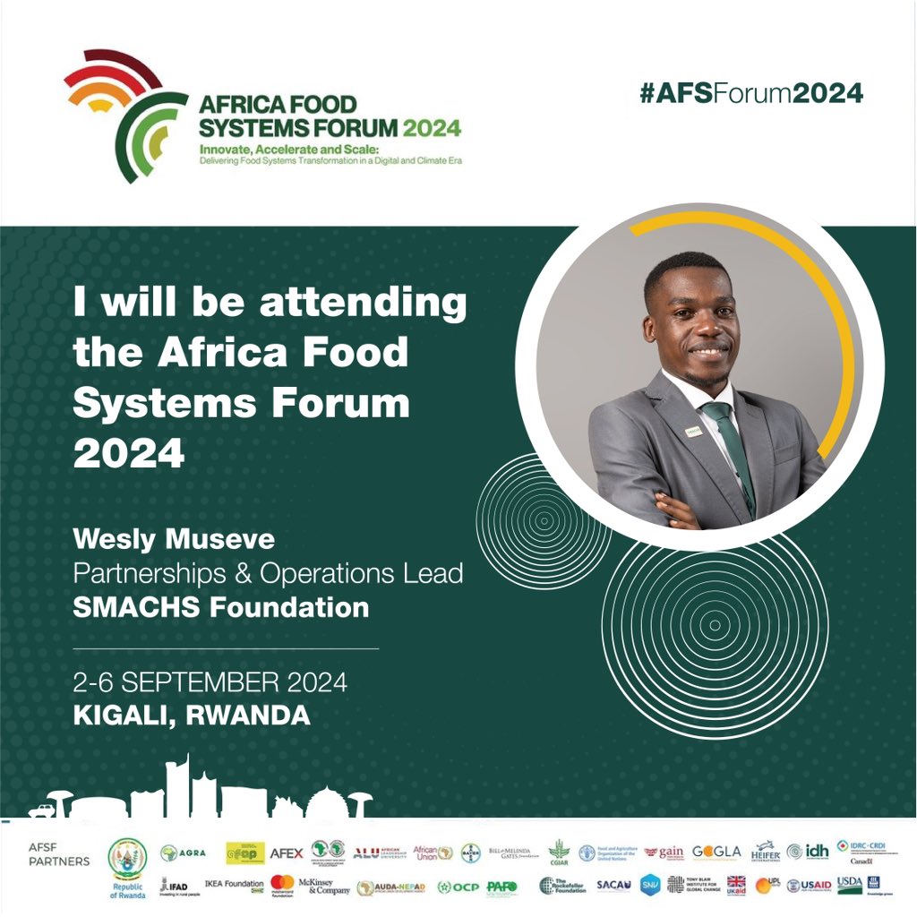 Meet our dynamic team at the Africa Food Systems Forum 2024! We look forward to collaborating with global leaders and partners to drive meaningful change in transforming Africa’s food systems. See you there!

#AFSForum2024