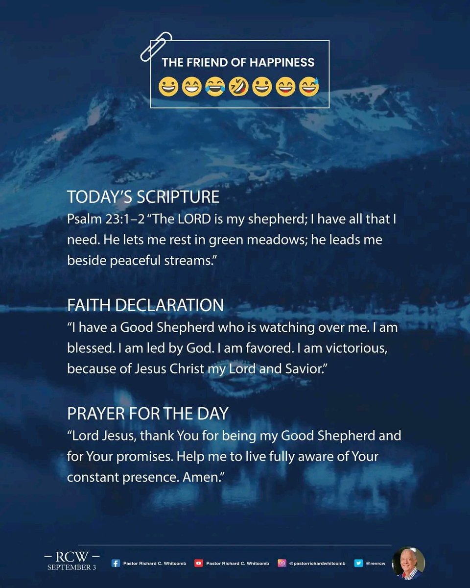 #BlessedAssuarance #PastorWhitcomb