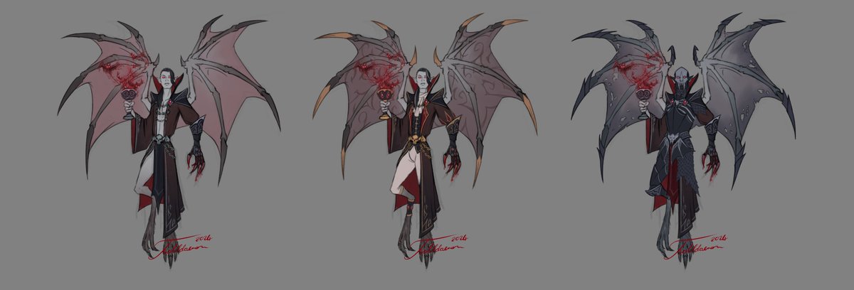 Vampire, Vampire Lord and Vampire Knight