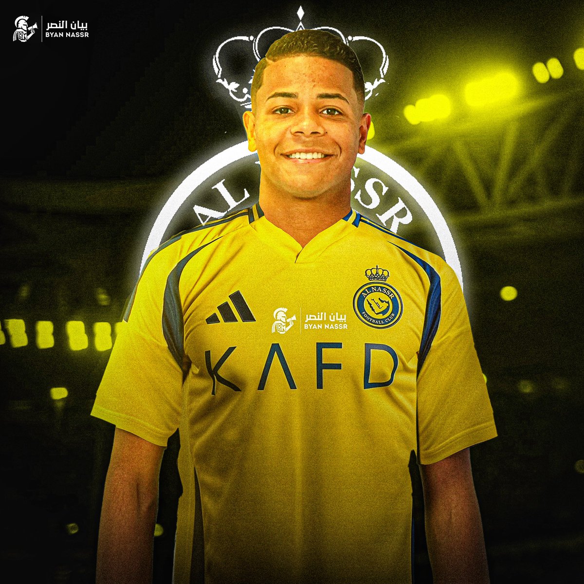ByanNassr's tweet photo. 🚨🚨🚨🚨 

أصبح #النصر يملك (4) لاعبين برازيليين 🇧🇷💛

• تاليسكا 
• أنجيلو 
• ويسلي 
• بينتو https://t.co/8xGHZNcfIG