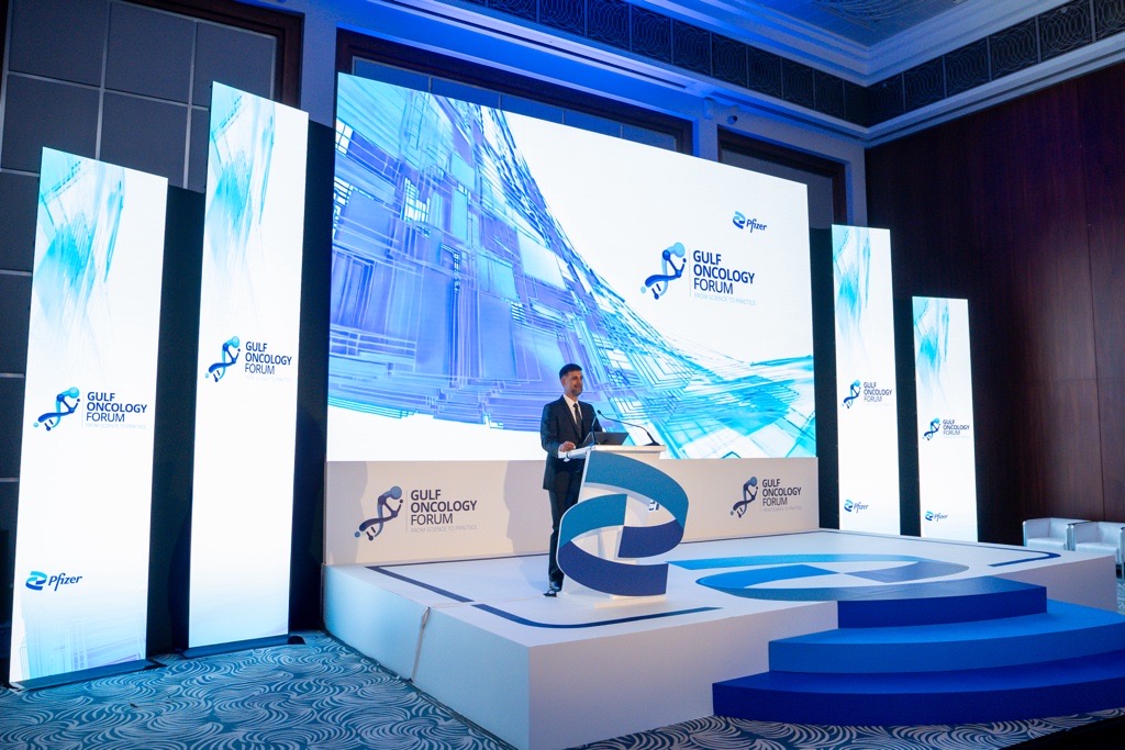 pfizerGulf's tweet photo. Wrap up from Pfizer Gulf First Oncology Forum: From Science to Practice which was attended by key stakeholders.

This Forum represents a significant milestone in our ongoing efforts to advance cancer care and improve patient outcomes in the Gulf region. https://t.co/GoVQmoE3vX