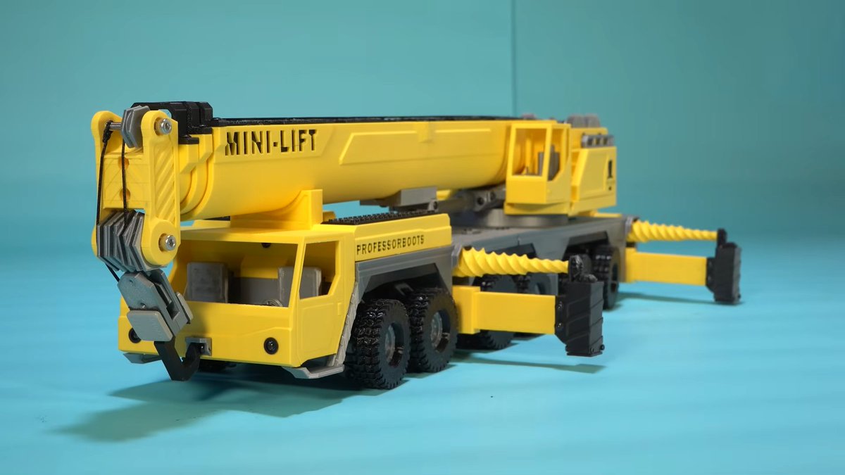 7proxies7's tweet photo. 3D Printed RC Crane Has Epic 3-Foot Reach https://t.co/fItx5T1kJp https://t.co/zqohjZlSsl