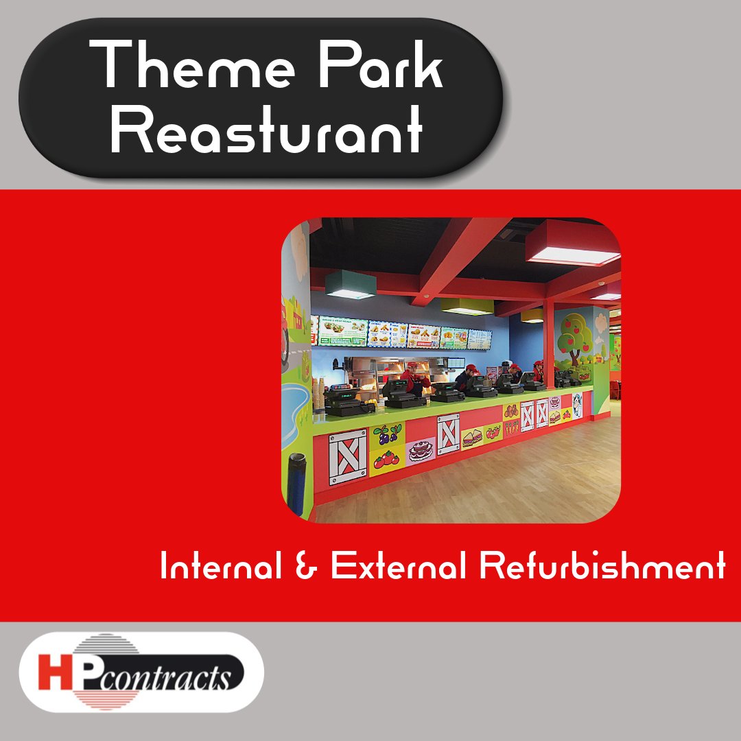 HPContracts's tweet photo. Have you seen the work we completed at this popular theme park?

#refurbishment #restaurant #colour #muralwall #throwbackthursday

For more information check out
https://t.co/xzQdaheuis https://t.co/ihcxYF4iul