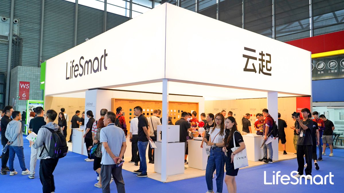ilifesmarthome's tweet photo. LifeSmart is now showing at the SSHT! We'll be here for the next two days, so if you haven't seen us yet, hurry and stop by!

📅Date: Sep. 3-5, 2024
📍Location: W5H15, Shanghai New International Expo Center, China

#LifeSmart #SmartHome #IoT #HomeAutomation #SSHT #Shanghai https://t.co/hgyuqmwdfW
