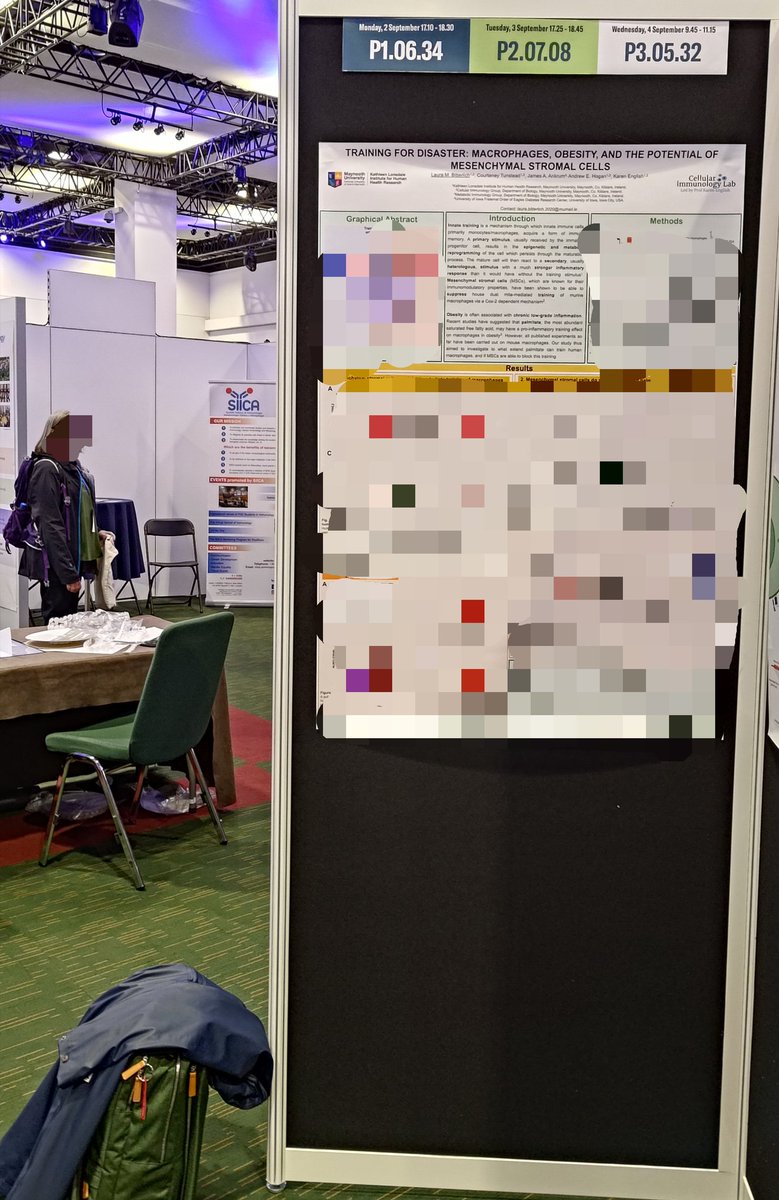 Come see my uncensored poster today at #eci2024! Conveniently located at the beginning of the corridor, so you won't have to squeeze past people 😎

<a href="/y_efis/">yEFIS</a> <a href="/yISI_ie/">yISI</a> <a href="/EFIS_Immunology/">EFIS</a>