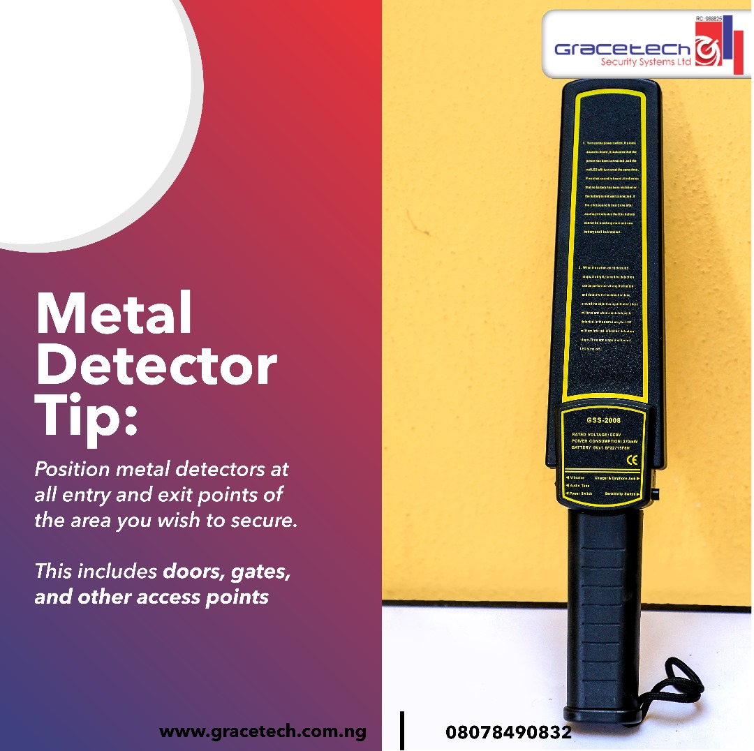 Grace_Tech_'s tweet photo. Looking to install metal detectors ?

Contact Gracetech Securities today 

#GracetechSecurity 

Brain Jotter | Tiwa | Shaun | #opay | #BBNaijaS9 | #fuel | NNPC | #EndBadGovernanceInNigeria https://t.co/WpBBXJak1V
