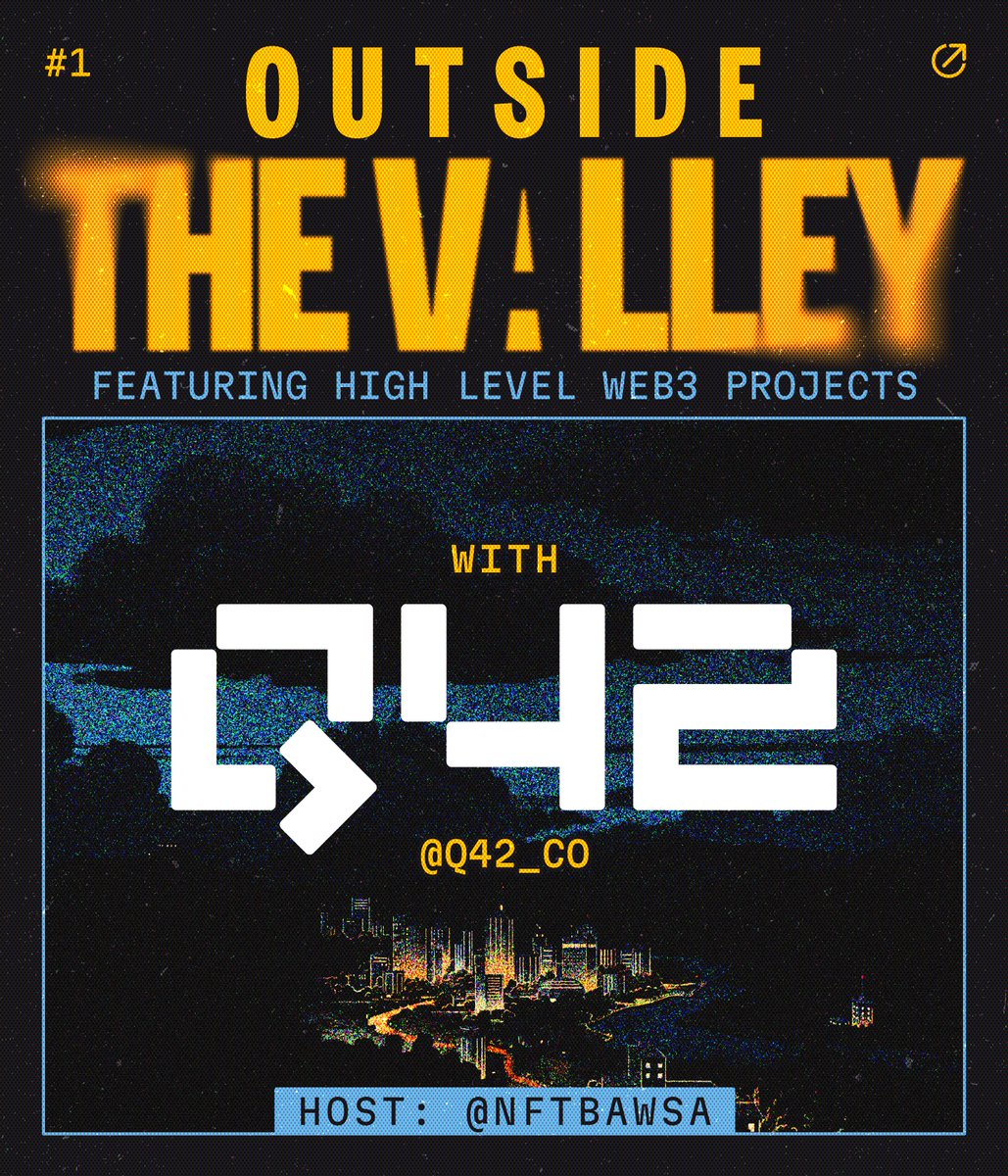 Persona_Journey's tweet image. Get ready for another Persona livestream 📺

Outside the Valley #1

Join us on Thursday September 5 at 4PM UTC

This time with special guests, the founders of @q42_co

See you there 👋🅿️