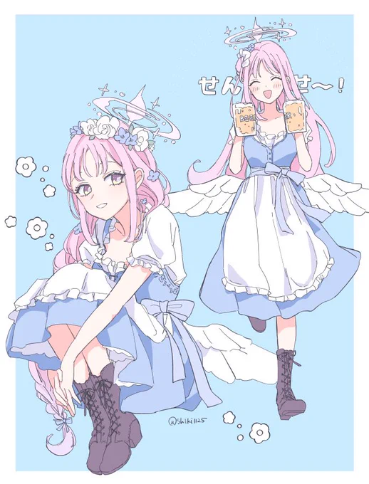 ミカ(ディアンドル)と女先生 イタズラ🍻 