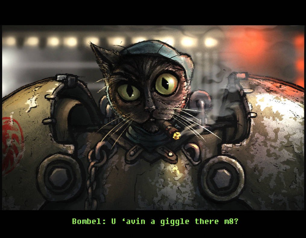 Maybe this could qualify as a.. kinda green...
Made this for my friend from Poland long ago, his kotek Bombel.