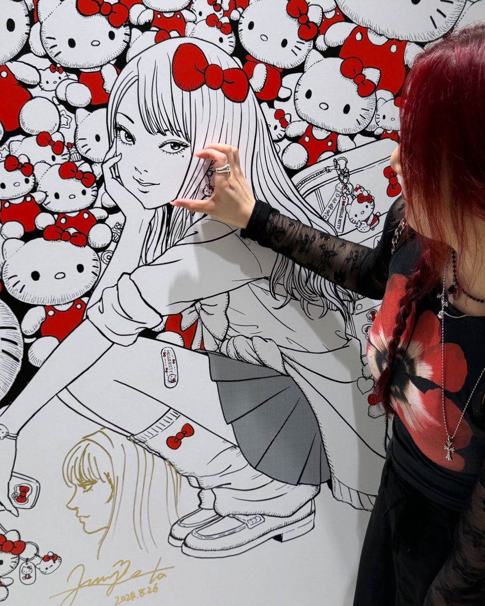 joypics's tweet photo. JOY x TOMIE x SANRIO https://t.co/bP7ExA8Xqh