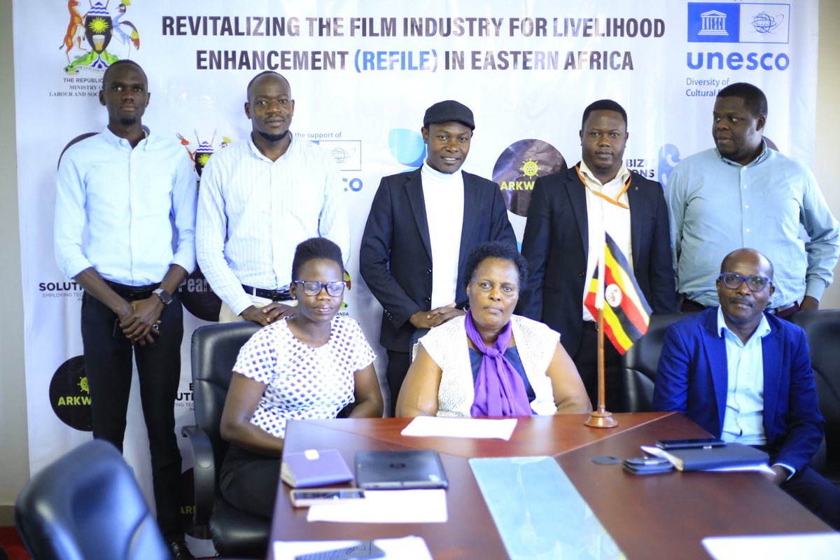 pearlwoodug's tweet photo. The @Mglsd_UG has today announced the commencement of the @UNESCO funded project; “Revitalizing the Film Industry for Livelihood Enhancement (REFILE) in Eastern Africa.”
Regenerating and revamping the regional Film Industry.
@UnescoEast
@Elevenmonk #REFILE #StreamEast https://t.co/ToYowTNAwe