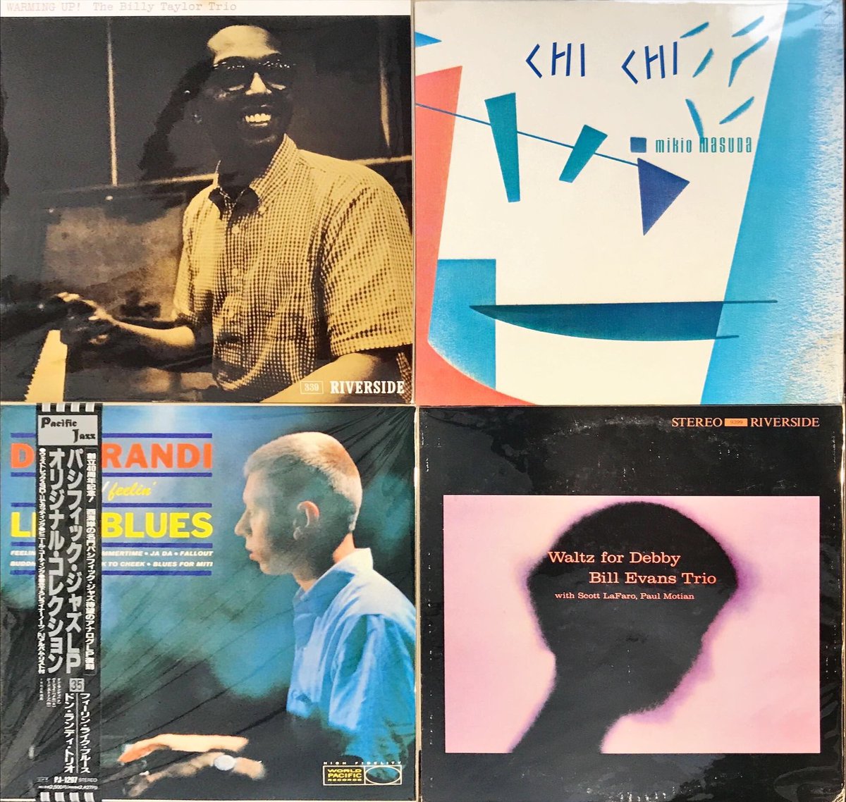 kanko_record's tweet photo. 【JAZZ PIANO】
いろいろ入荷致しました。ビバップ、ウエストコーストなどジャズピアノ名盤いろいろ入荷致しました。ぜひ✨
#redgarland
#bobbytimmons
#raybryant
#johnlewis
#billytaylor
#billevans
#donrandi
#sonnyclark
#wyntonkelly
#lp #vinylrecords #jazzvinyl https://t.co/EVXKDcZaYt