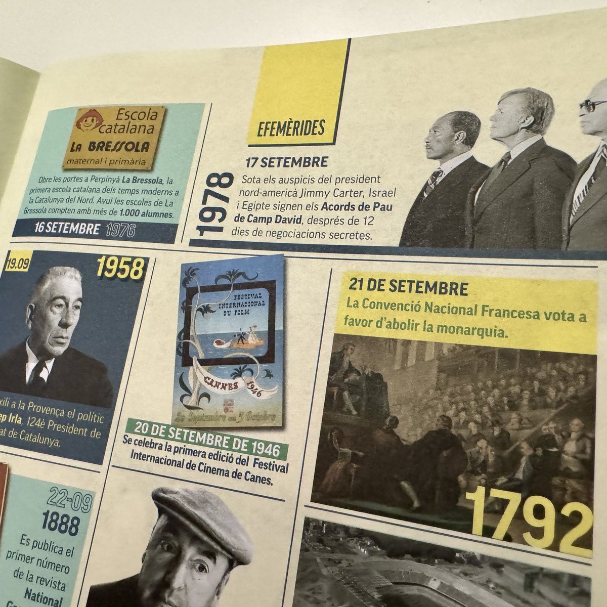 RevistaEsguard's tweet photo. Les efemèrides més destacades de Setembre #E+ #EPlus #Esguard https://t.co/VIC8PxZGKE