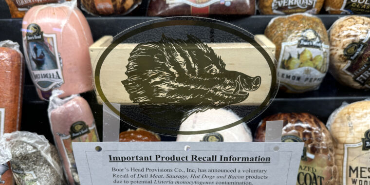 DigitalNewsE's tweet photo. Blood puddles, mold, tainted meat, bugs: Boar’s Head inspections are horrifying https://t.co/FOH7fG3cdN https://t.co/prmBKq9R8S
