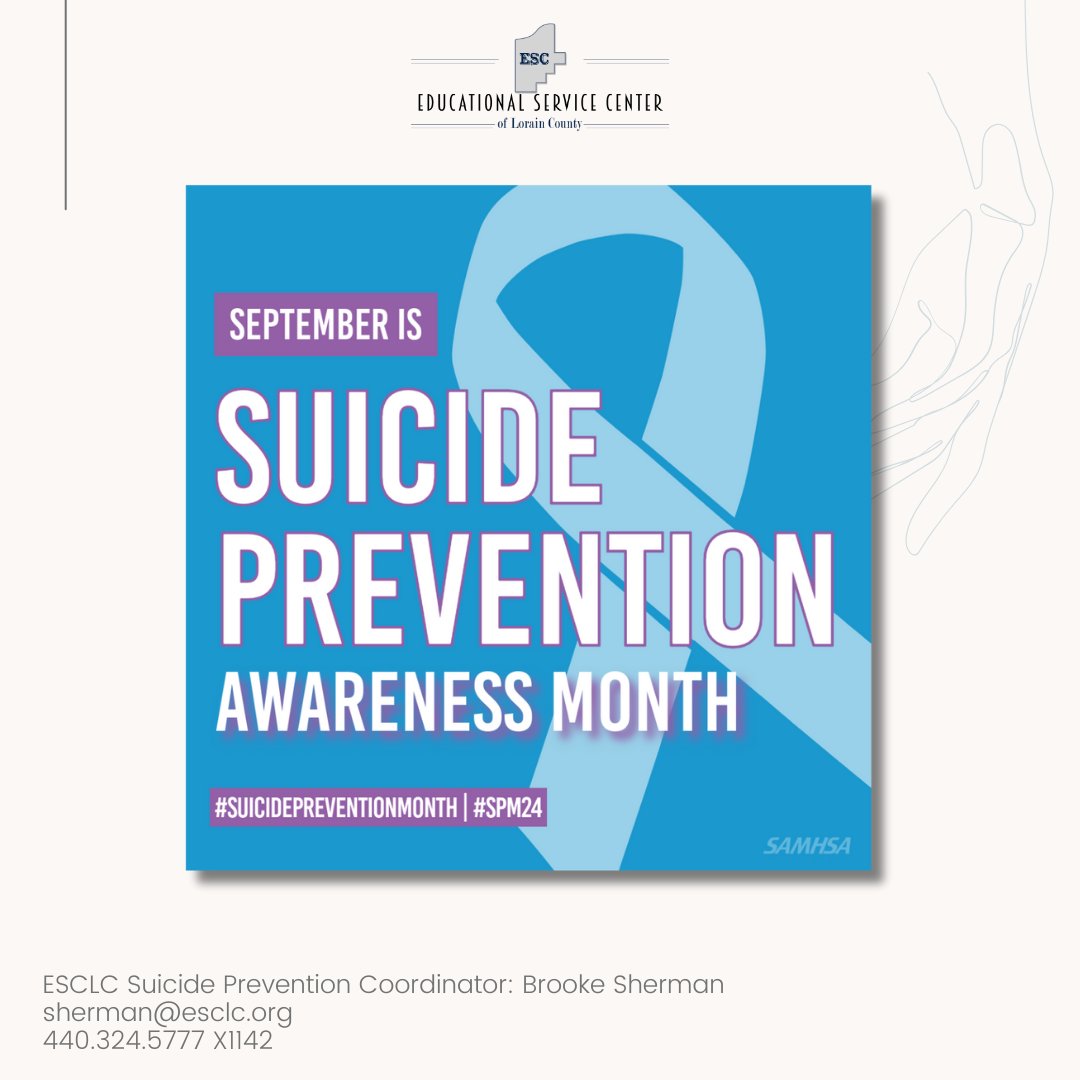 September is Suicide Awareness Month. We know the weight educators carry in supporting students' well-being. 

You’re not alone—together, we can build a community of care. Visit SAMHSA for resources. 

#YouAreNotAlone #SuicideAwarenessMonth
