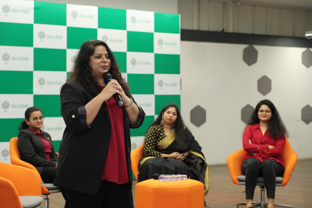 ArcolabL's tweet photo. #MyArcolabStory

Every 10th is a milestone, and this one was no exception!  We were delighted to have Sneha Maiti, Apoorva Rao, Vishaka Bhotika and Anu Channappa take the stage, delivering impactful and heartfelt messages that resonated deeply with everyone present. https://t.co/oqZ60PYZj1