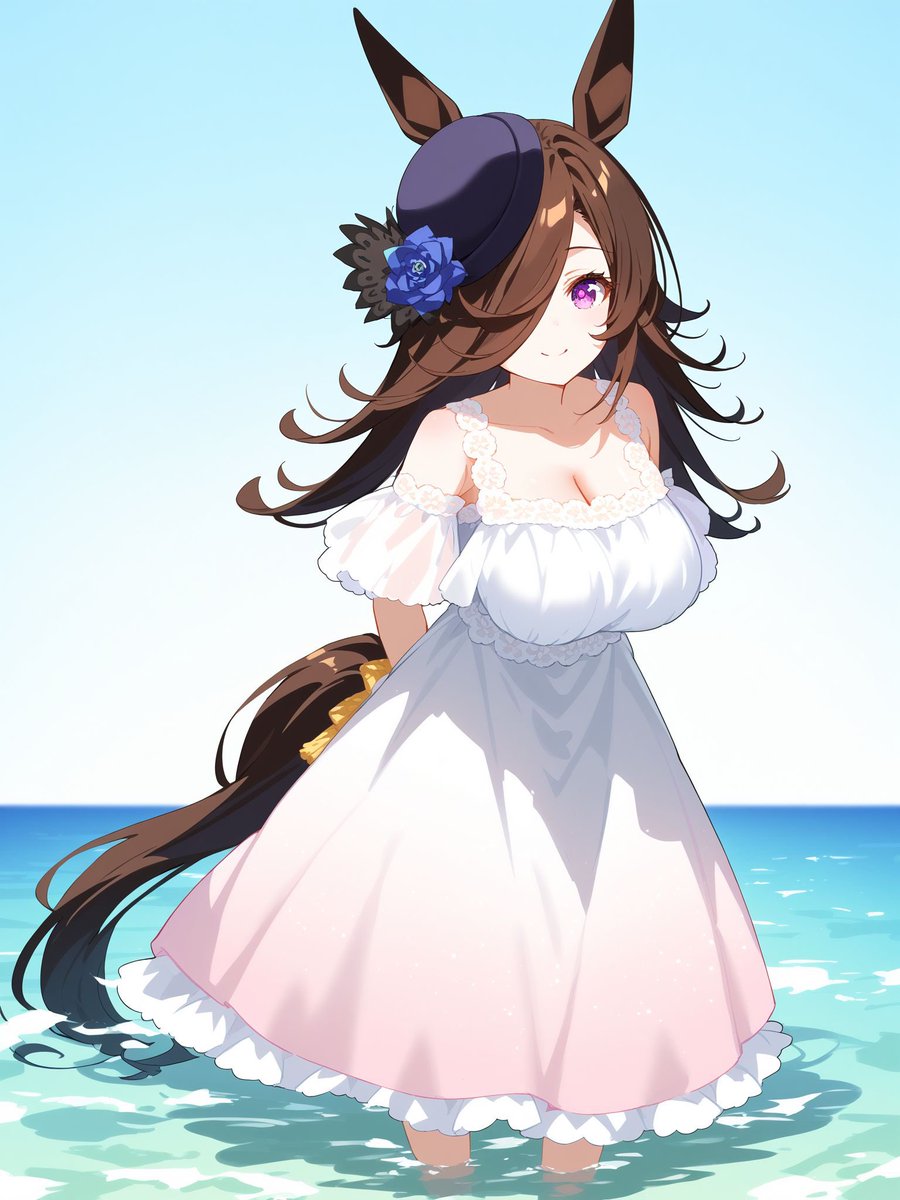 wheeze4world's tweet photo. 海辺のライスちゃん https://t.co/sfSfcvaHSg