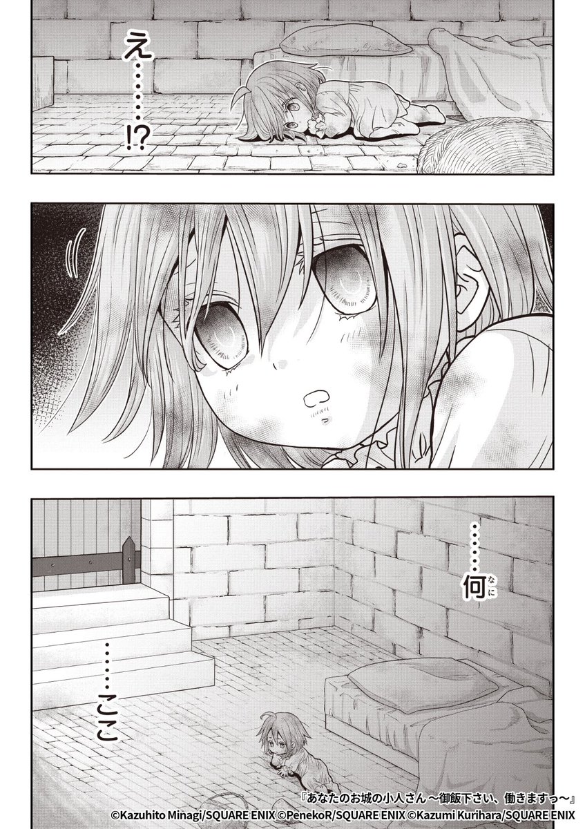 『あなたのお城の小人さん ～御飯下さい、働きますっ～』2/7

1ポスト目のURLから続きを読む! 