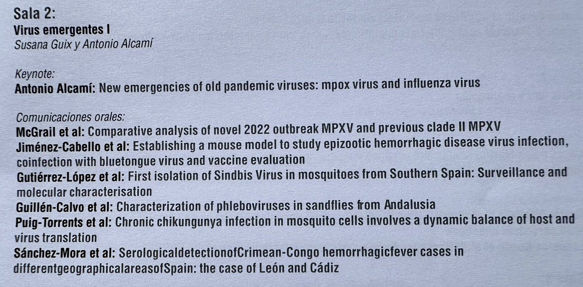 sev_virologia's tweet photo. Primer grupo de sesiones paralelas en el #XVIICNV: https://t.co/6twxflEHkq