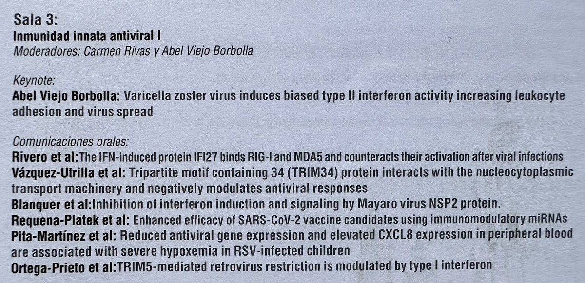 Primer grupo de sesiones paralelas en el #XVIICNV: