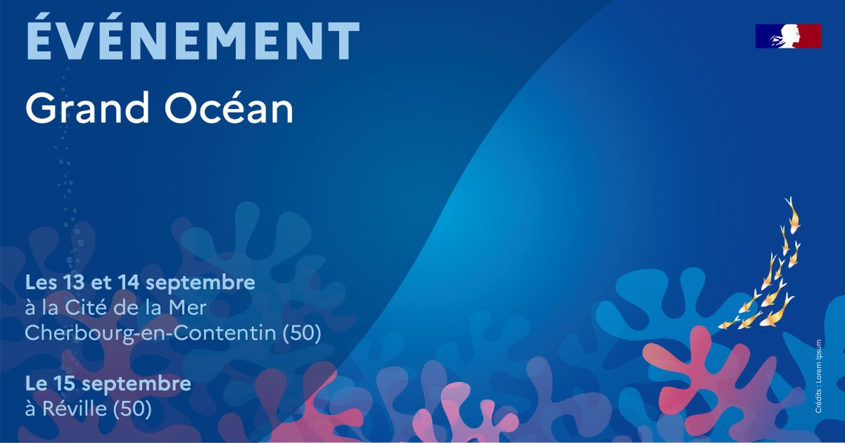 🌊 [ÉVÉNEMENT] <a href="/GrandOcean/">Grand Océan</a>

Pour cette édition 2024, le thème central est "penser et protéger le littoral et les îles"

Quels risques aujourd’hui ? Quelles menaces anticiper ? Quelles solutions envisager ?

👉+ d'infos : ofb.gouv.fr/agenda/grand-o…