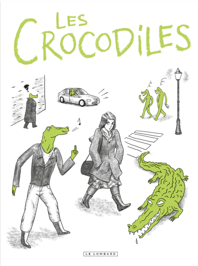 comicarchitect's tweet photo. Sobre agresores o violadores en potencia.  
Solo recordar un cómic (y sus “arquitecturas”):  

Les Crocodiles, un proyecto iniciado por Thomas Mathieu, en el recoge testimonios reales. 
Al proyecto se suma más tarde Juliette Boutant https://t.co/kIGBMN99Y5